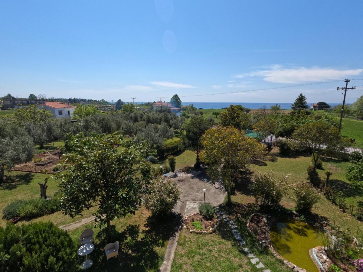 Pond And Pines, By Nice House By The Sea! Epanomí Buitenkant foto